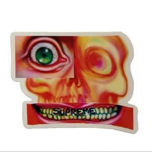 Supreme Face Sticker